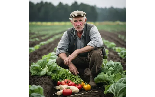 Preview of Older white man farmer (JPEG q50)