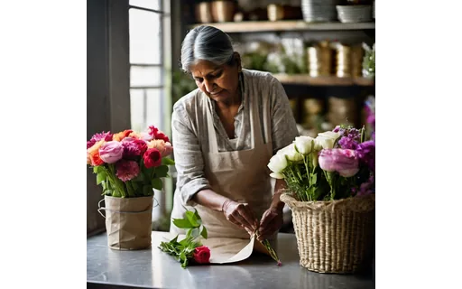 Preview of Senior south asian woman (lossless PNG)