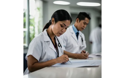 Preview of Filipino woman nurse at a (JPEG q90)