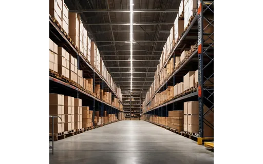 Preview of Warehouse aisle between tall (JPEG q75)