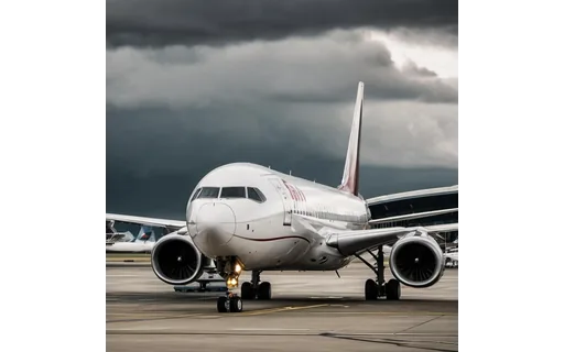 Preview of Passenger aircraft at an (JPEG q75)