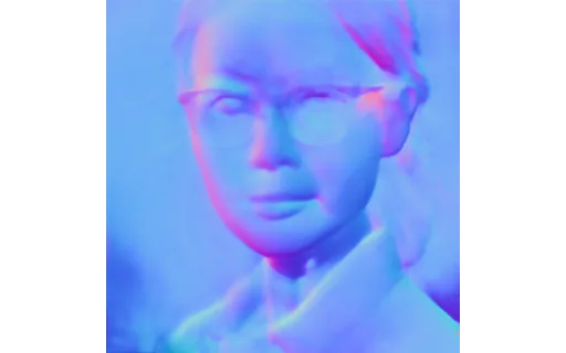 Preview of A av f5: surface normal map