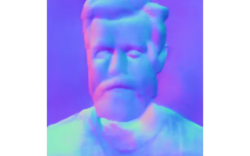 Preview of A av m3: surface normal map