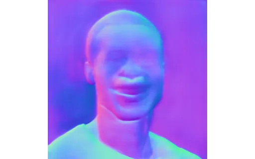Preview of A avatar m1: surface normal map