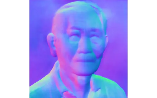 Preview of A avatar m2: surface normal map