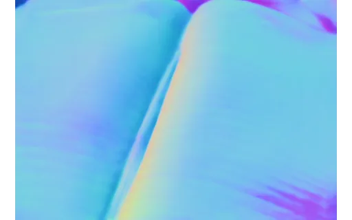 Preview of D ledger: surface normal map