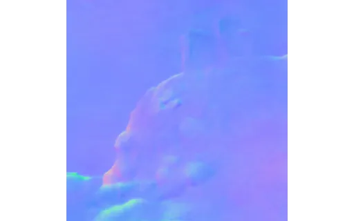 Preview of G fantasy keep: surface normal map