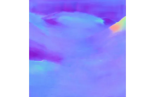 Preview of L mountain: surface normal map