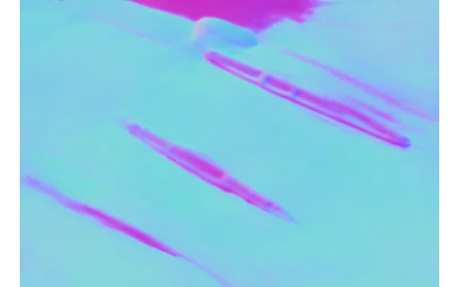 Preview of Ledger book: surface normal map