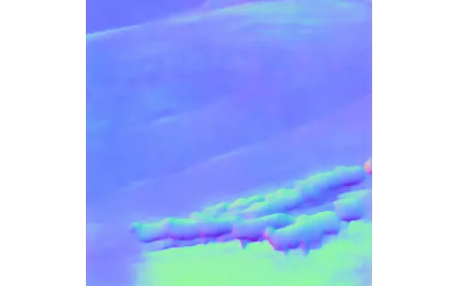 Preview of N sheep hill: surface normal map