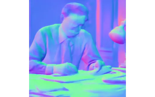 Preview of P accountant: surface normal map