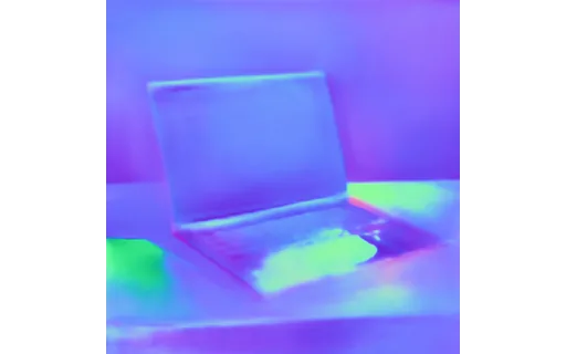 Preview of Pr laptop: surface normal map