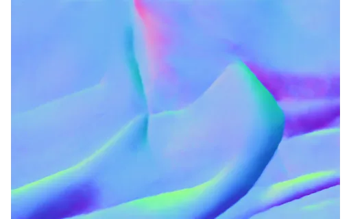 Preview of T tex linen: surface normal map