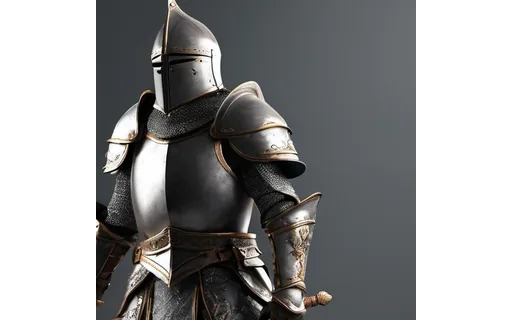 Preview of G char knight: clean plate (ground truth)