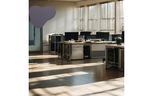 Preview of S office: object composited in