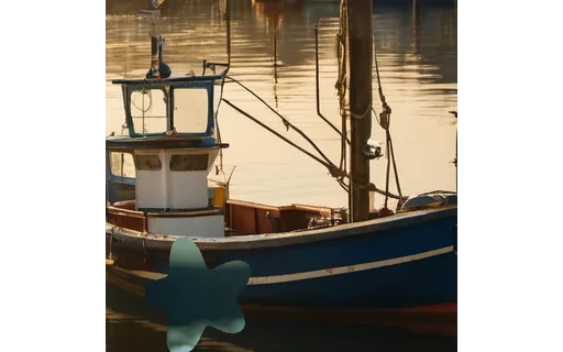 Preview of V boat harbour: object composited in