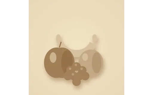 Preview of Colourization Input: Fruit Sepia (512px)