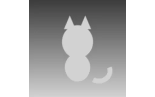 Preview of Conditioning Map: Cat Depth Map (512px)
