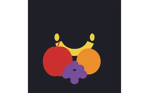 Preview of Conditioning Map: Fruit Segmentation Map (512px)