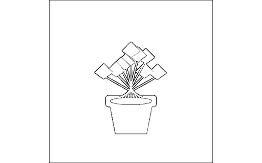 Preview of Conditioning Map: Plant Line Art (512px)