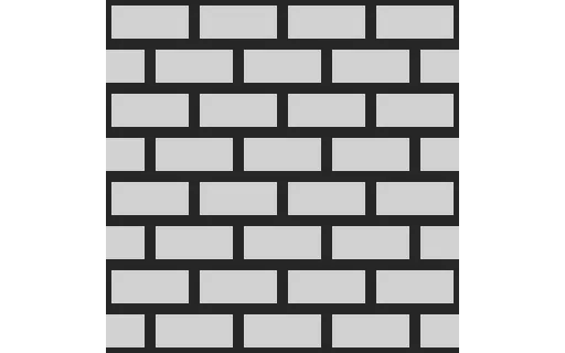 Preview of PBR Brick wall: Height / Displacement (256px)