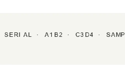 Preview of OCR Hard: Dotted Serial