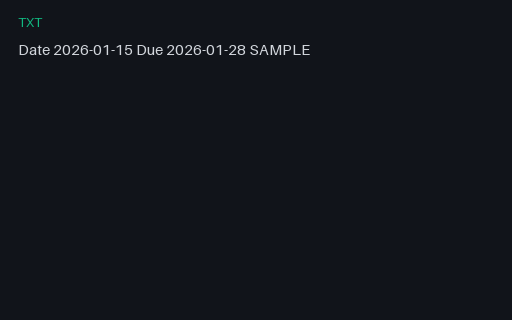 Preview of OCR Hard GT: Skew Date