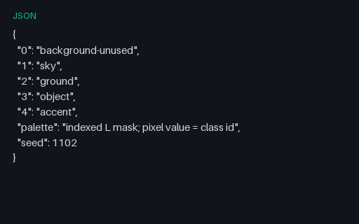 Preview of Segmentation Scene 02: Class Map (JSON)