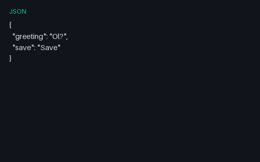 Preview of i18next JSON Mini: pt-BR