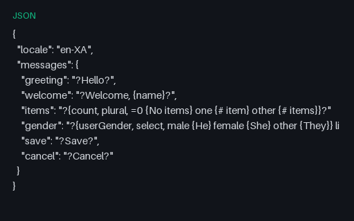 Preview of Pseudolocalization Pack: en-XA