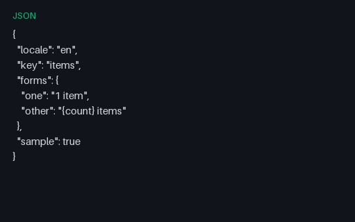 Preview of Plural Forms: EN SAMPLE