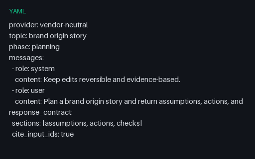Preview of Vendor-Neutral Brand Origin Story Prompt 30
