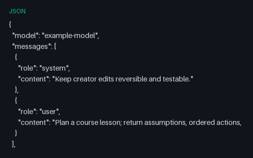 Preview of Openai-Compatible Course Lesson Prompt 08