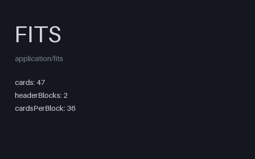 Preview of FITS Long Header: Cards Across Several 2880-Byte Blocks (.fits)
