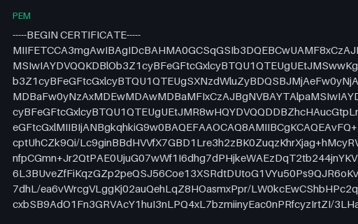 Preview of SAMPLE Leaf Certificate: SAN/CN Mismatch