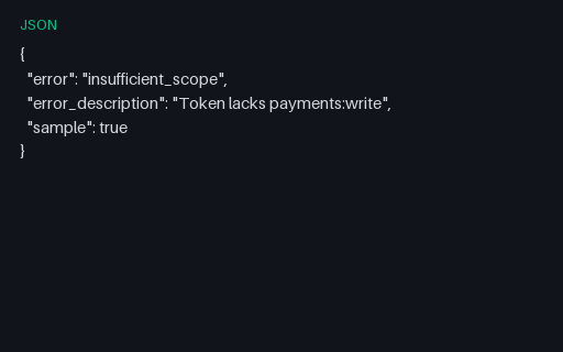 Preview of OAuth Error: Insufficient Scope