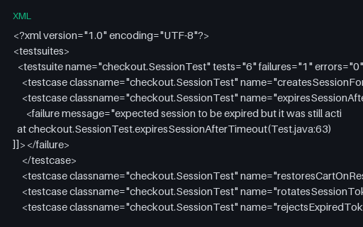 Preview of Flaky Run: Timing Race, Build #104 (failing)