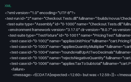 Preview of NUnit 3: Test Result XML