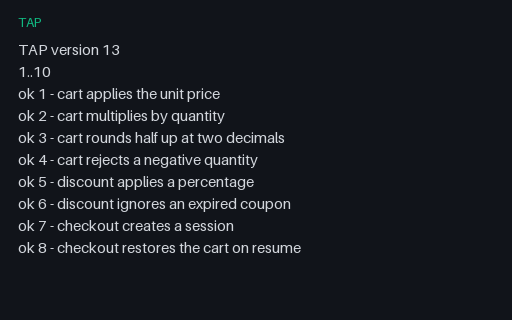 Preview of TAP: Plan Count Does Not Match