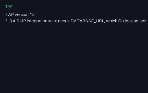 Preview of TAP: Entire Plan Skipped
