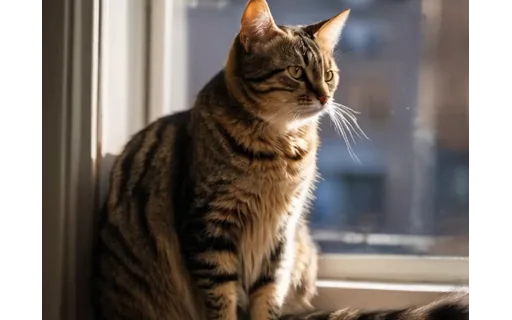Preview of Cat on a windowsill
