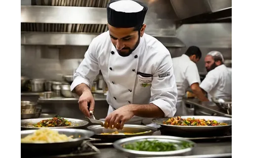 Preview of Chef plating a dish