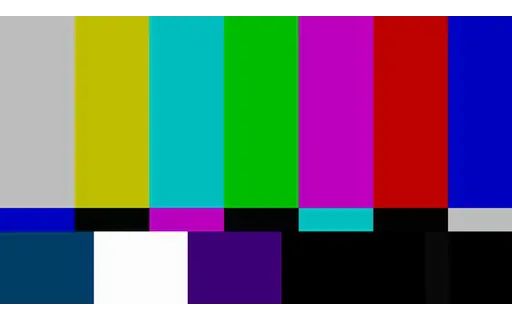 Preview of SMPTE Colour Bars + 1 kHz Tone (MP4)