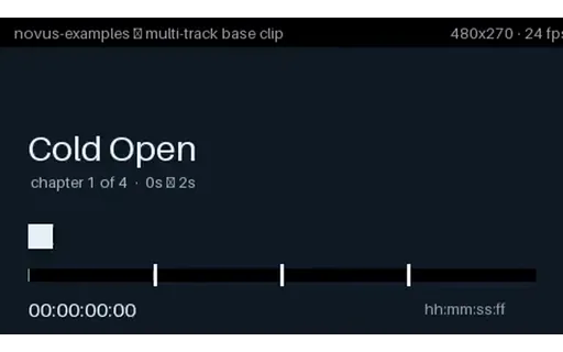 Preview of Multi-Track Subtitles: Embedded WebVTT (WebM)