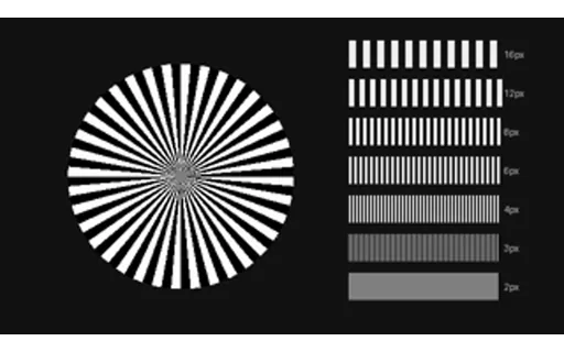 Preview of Super-Resolution Input: detail-chart, ÷2 Bicubic