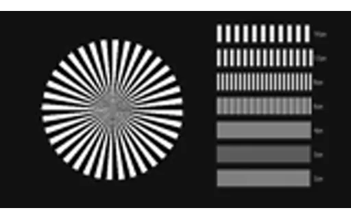 Preview of Super-Resolution Input: detail-chart, ÷4 Bicubic