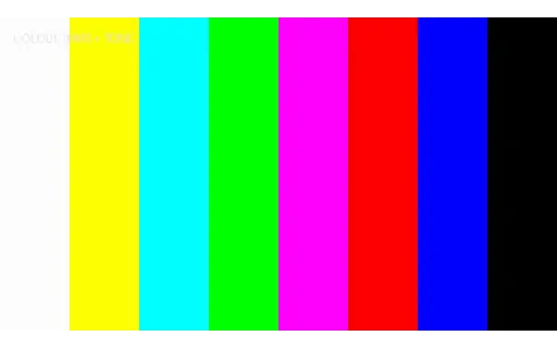 Preview of MP4: Colour Bars + 1 kHz Tone