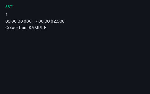 Preview of SRT: Video QC Note 03