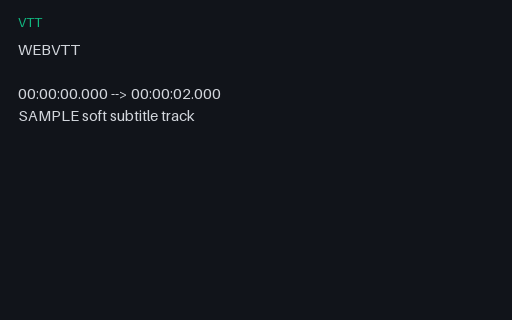Preview of VTT: Soft-Sub Companion