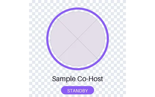 Co-Host Standby Ring template preview